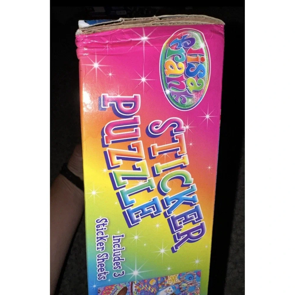 Lisa Frank Stickers 100pc Puzzle Cherri Purrscilla 3 Sticker Sheets Art 2013 NOS